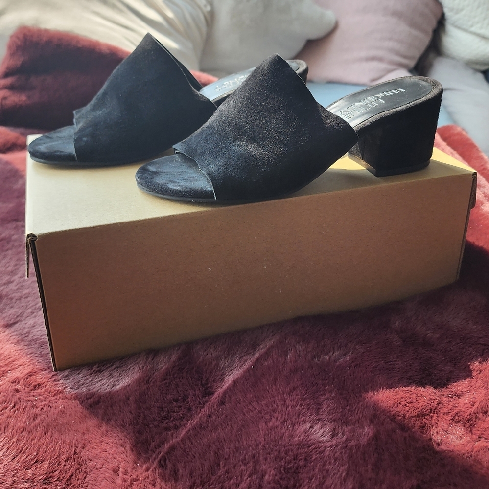 Black mules - Little Burgundy